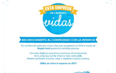 Colaboración de Jocar con UNICEF
